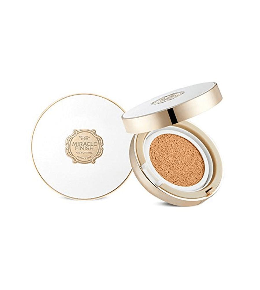 Phấn nước the face shop oil control water cushion spf50+/pa+++ - v201
