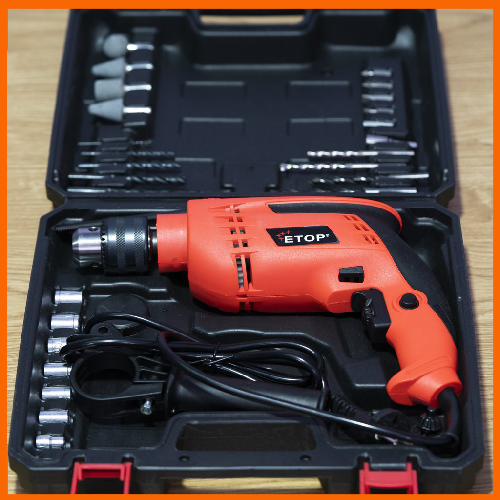 Máy Khoan, Máy Bắt Vít 2 Chiều Đa Tốc Độ Hàng Chính Hãng Thái Lan MAKUTE ID003