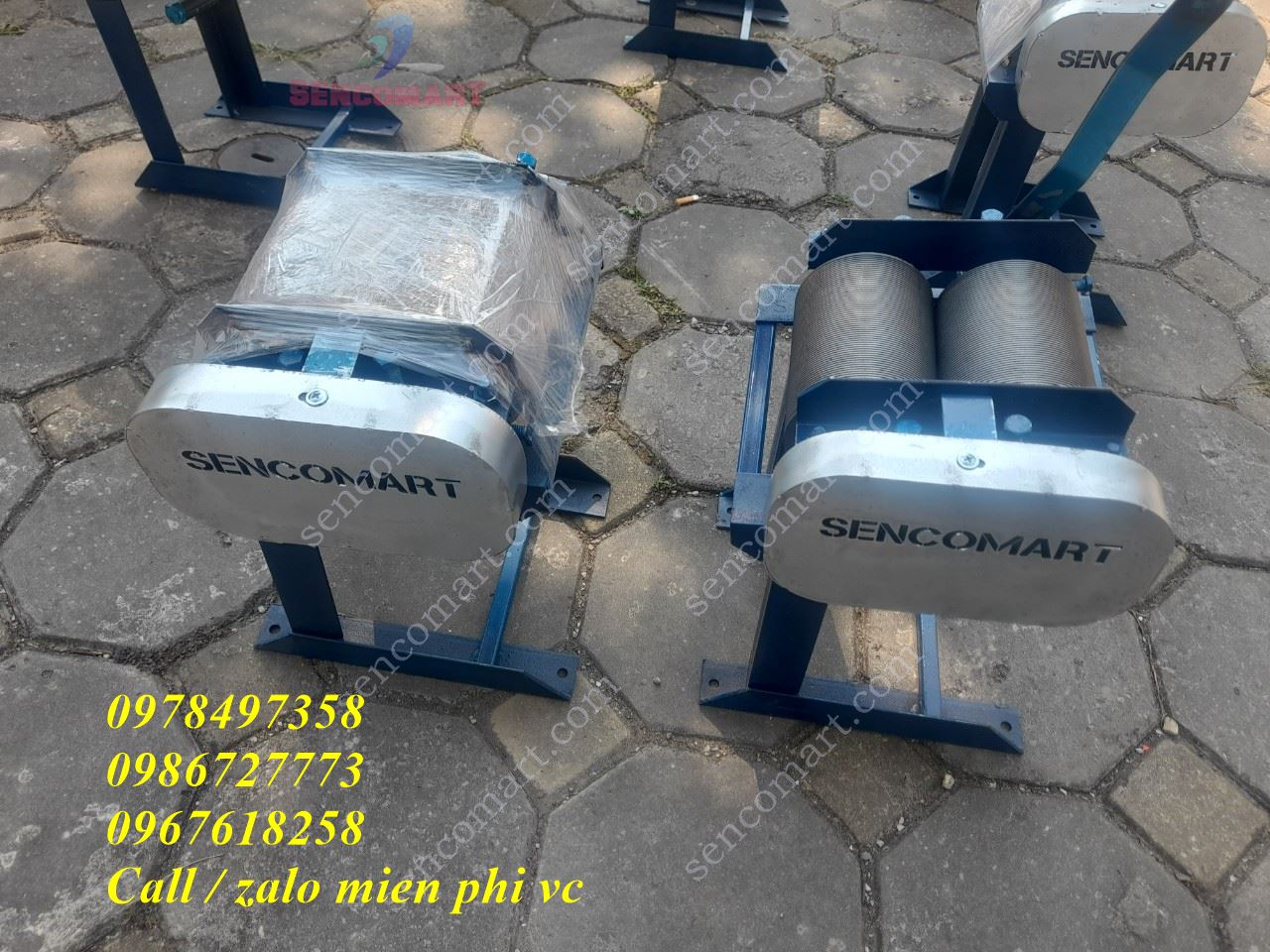 Máy thái bì, cắt bì khung thép quay tay