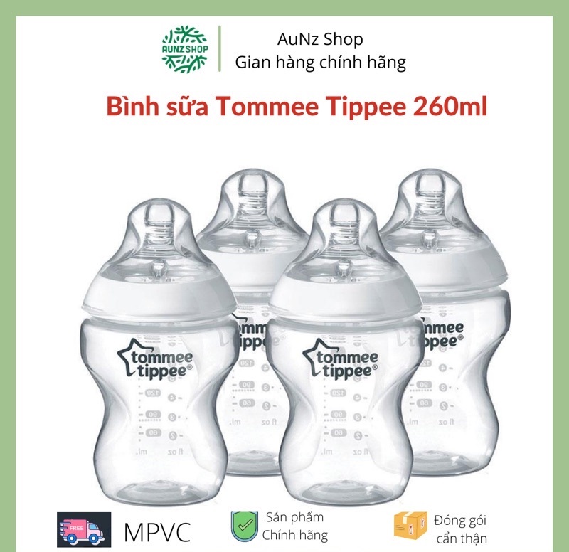 Bình sữa Tommee Tippee 260ml 0mth+