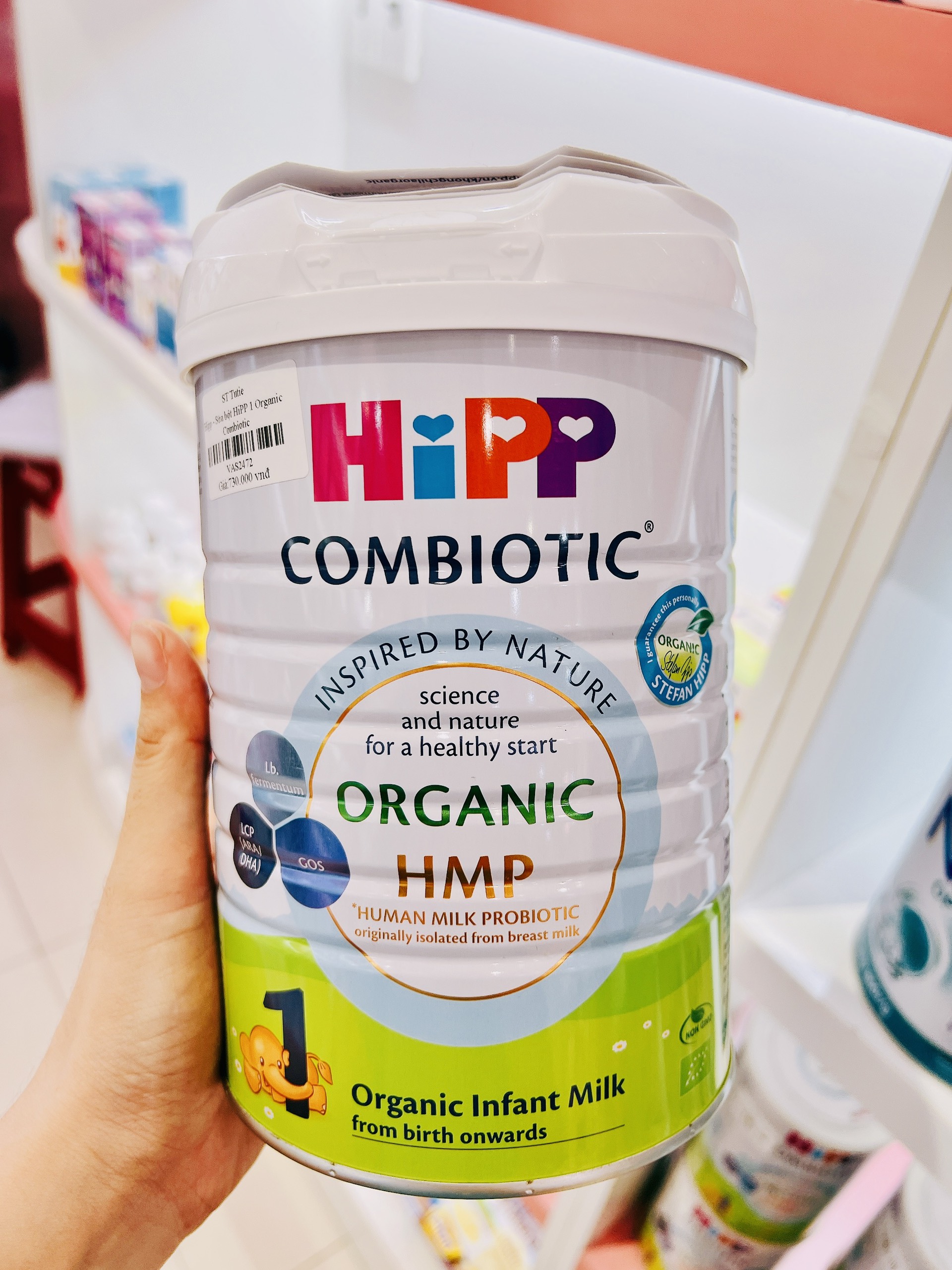 Sữa HIPP Organic Combiotic (800g)