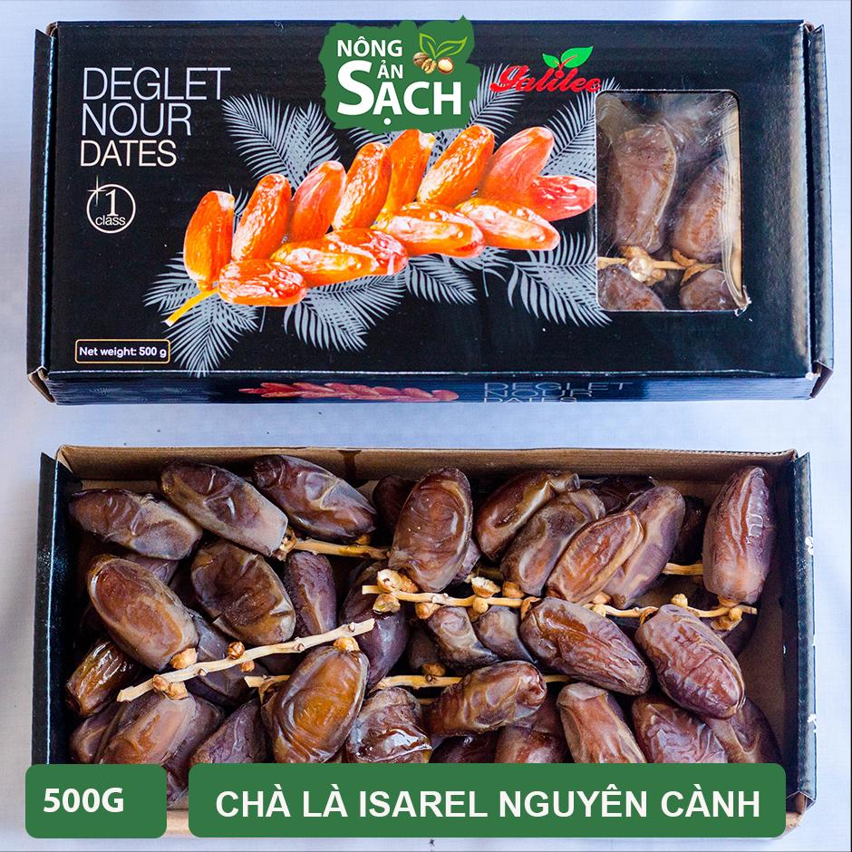 Chà Là Nguyên Cành Không Đường Isarel 500g
