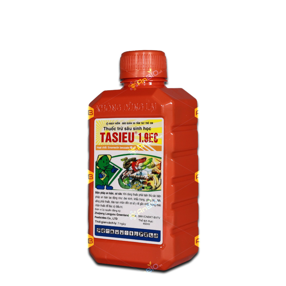 [HCM]Thuốc Trừ Sâu SINH HỌC Tasieu 1.9EC Chai 450ml - C1.1026