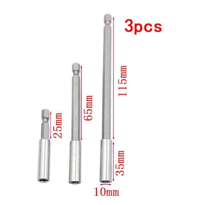 ĐẦU NỐI DÀI VẶN VÍT CÓ NAM CHÂM - BỘ 3 CÂY - 000588