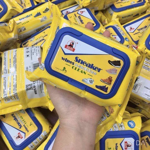 Khăn Giấy Lau Giày Đa Năng 1 Gói 30 Miếng - Khăn ướt lau giày chuyên dụng sneaker clean