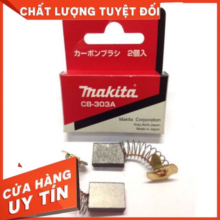 Set 2 đôi chổi than máy makita cb-303a