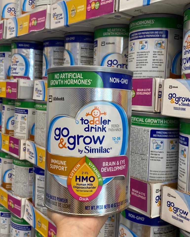 Sữa similac go grow hmo dành cho bé 12-36 tháng tuổi hộp 1.13kg nhập từ mỹ