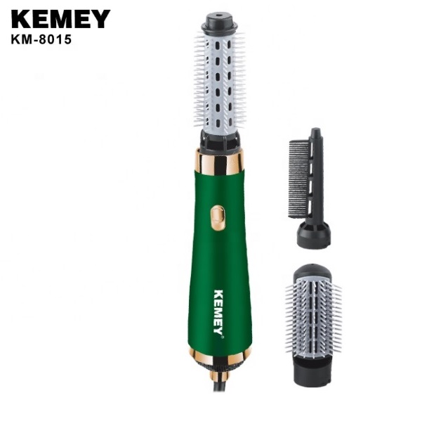 Máy sấy tóc kemei tạo kiểu đa năng sấy thẳng - cụp - uốn kemey km - 8015