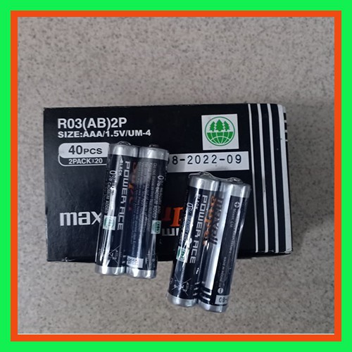 Vỉ pin 3a maxell -pin tiểu aaa thanh tú