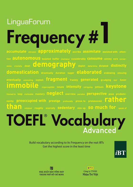 LinguaForum Frequency #1 TOEFL Vocabulary Advanced