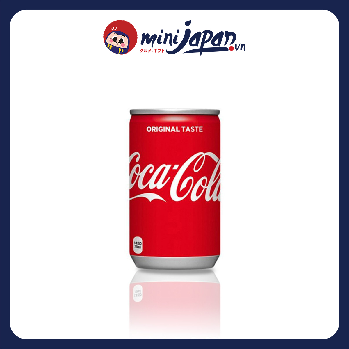  Nước ngọt có ga Coca Nhật Bản Lon mini 160ml vị thanh ga cực mạnh 