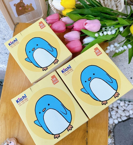 2 hộp - 100 túi trữ sữa 250ml không bpa, không mùi & 2 khóa zip an toàn cho bé kichilachi kichi