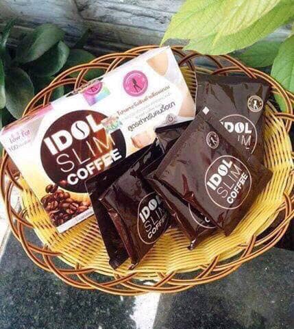 Cafe Idol Slim - Cafe Giảm Cân, Cải Thiện Vóc Dáng Hiệu Quả ( Hộp 10 gói X 15g )