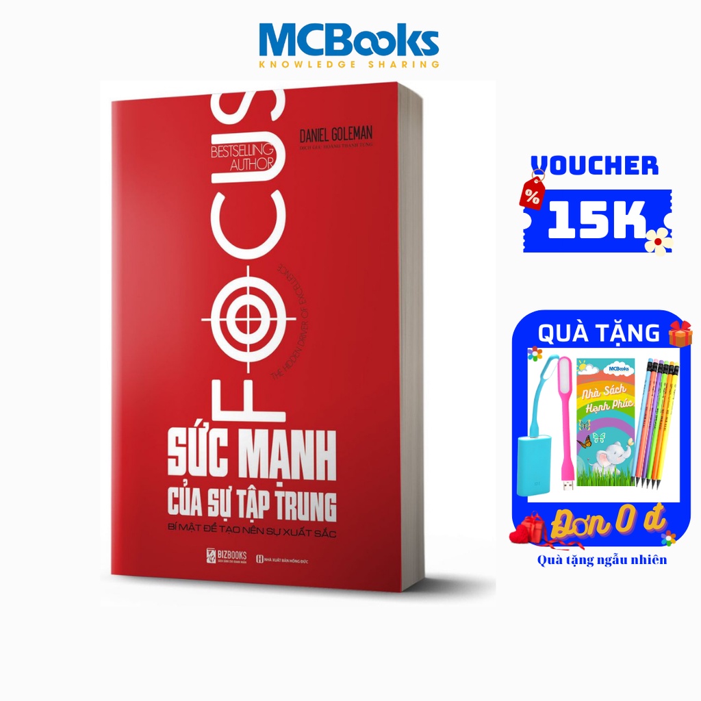 Sách - sức mạnh của tập trung - bizbooks