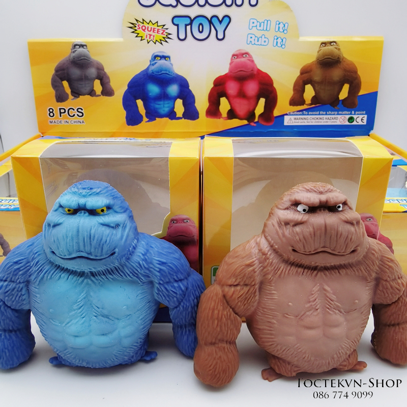 Khỉ đột King Kong co giãn xả tresss siêu to 0.4 KG