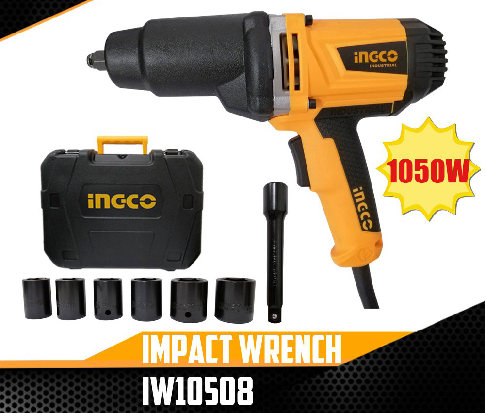 1/2inch máy vặn bu lông 1050w ingco iw10508 vặn được nhiều loại ốc trên xe máy