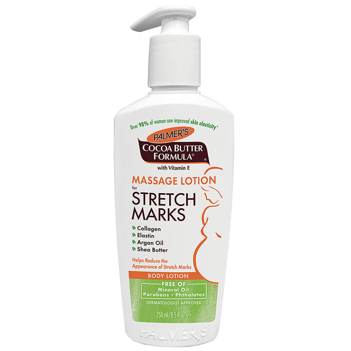 Lotion Giảm Vết Rạn Khi Mang Thai Hoặc Lên Cân Palmer's Cococa Butter Massage Lotion For Stretch Marks 250ml