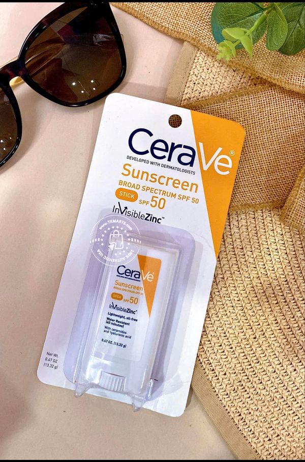 Kem chống nắng dạng thỏi cerave sunscreen stick spf50
