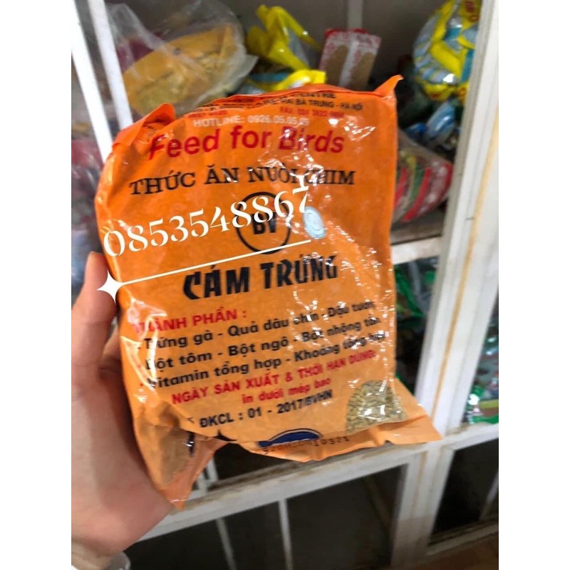 Cám trứng ba vì - thức ăn nuôi chim