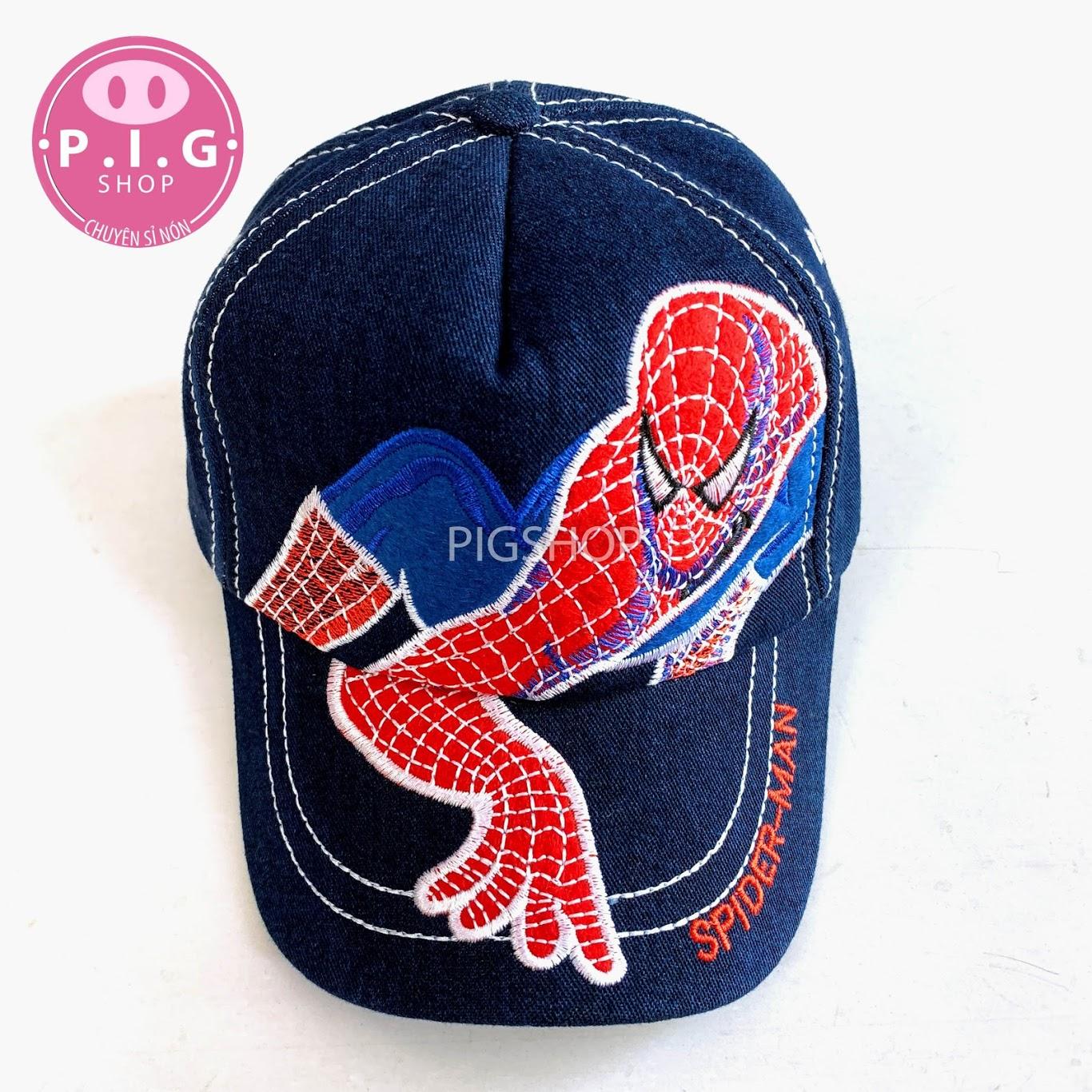 MŨ LƯỠI TRAI TRẺ EM NGƯỜI NHỆN,NÓN KẾT SPIDER MAN CHO BÉ TRAI 2-8 TUỔI,NÓN SPIDER MAN SIÊU NHÂN NHỆN