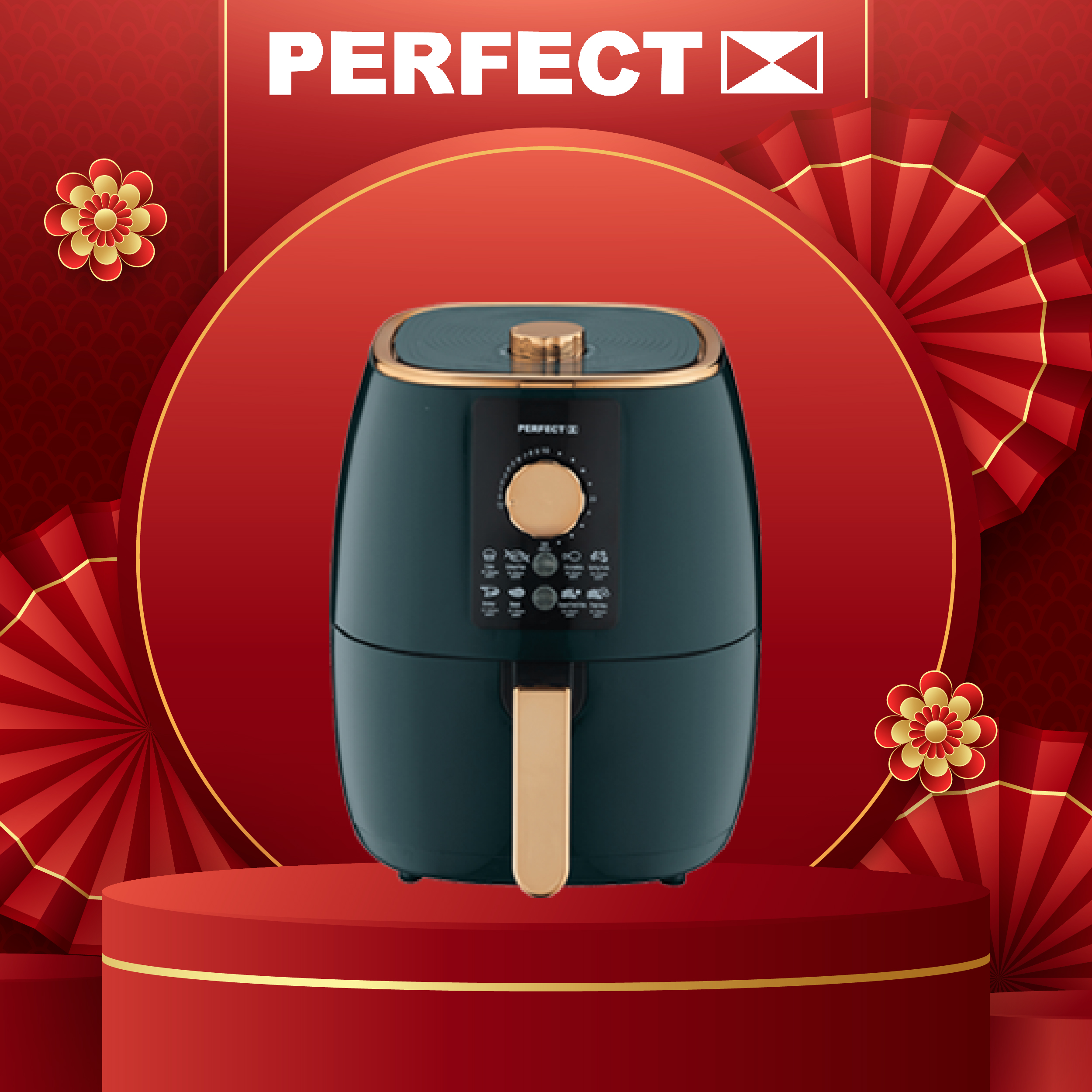 Nồi Chiên Không Dầu Perfect PF-A5G 5L