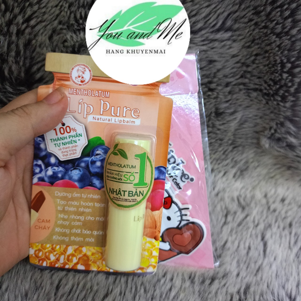 [thanh lý HSD 6/2025] Son dưỡng LipIce Lip Pure không màu/ có màu thành phần tự nhiên 3.8g