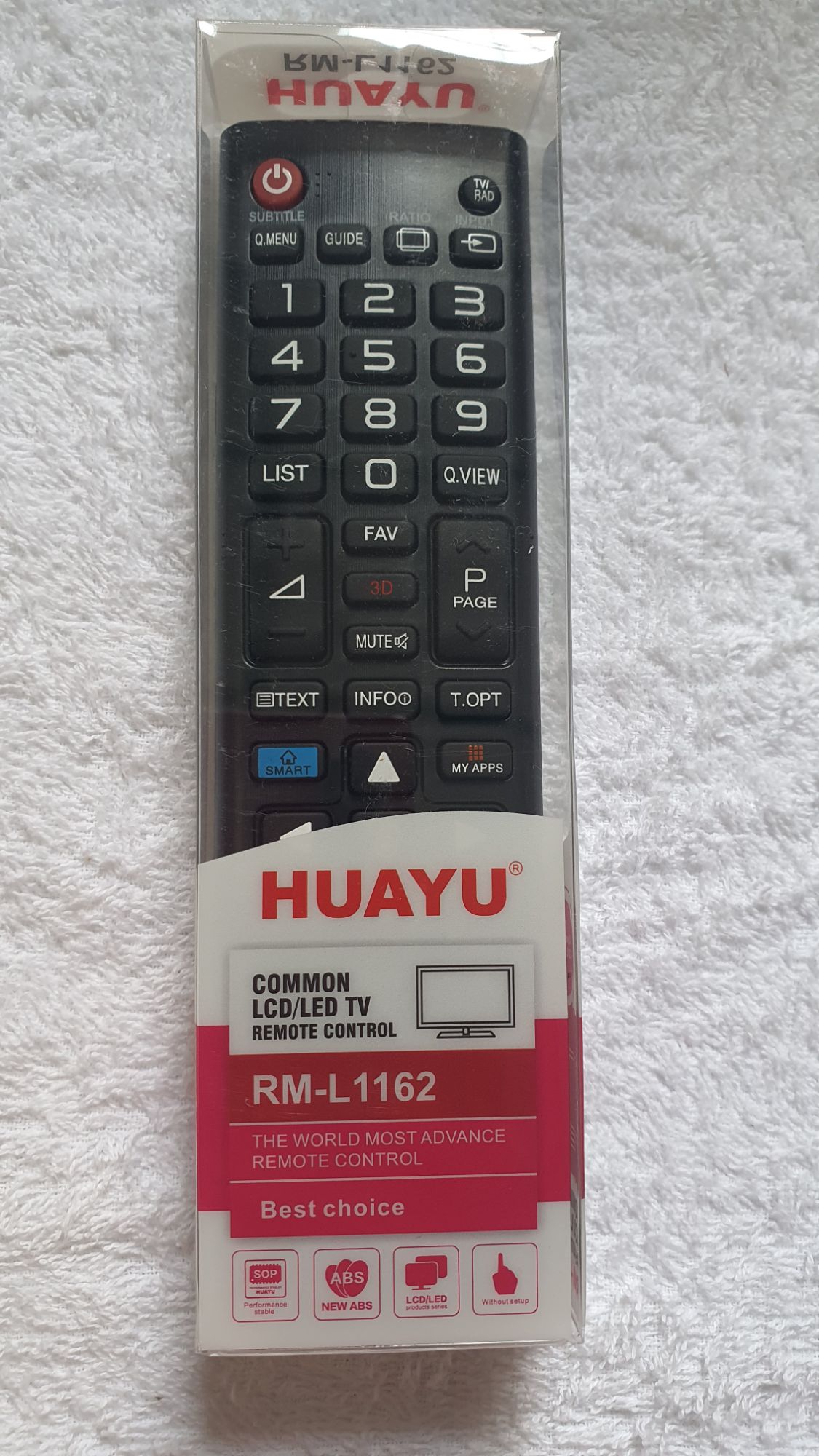Remote điều khiển tivi lg smart huayu l1162