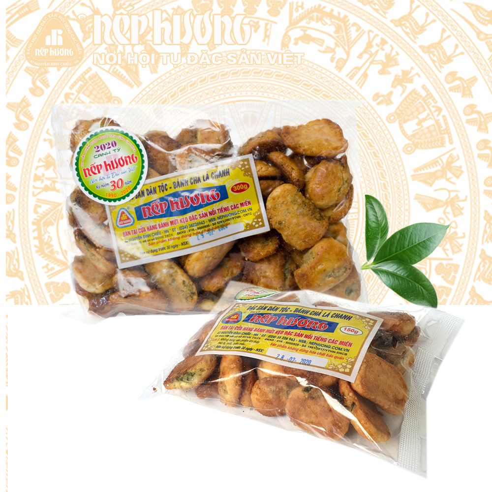 Bánh chả lá chanh - Nếp Hương - 300g - Đặc sản Hà Nội