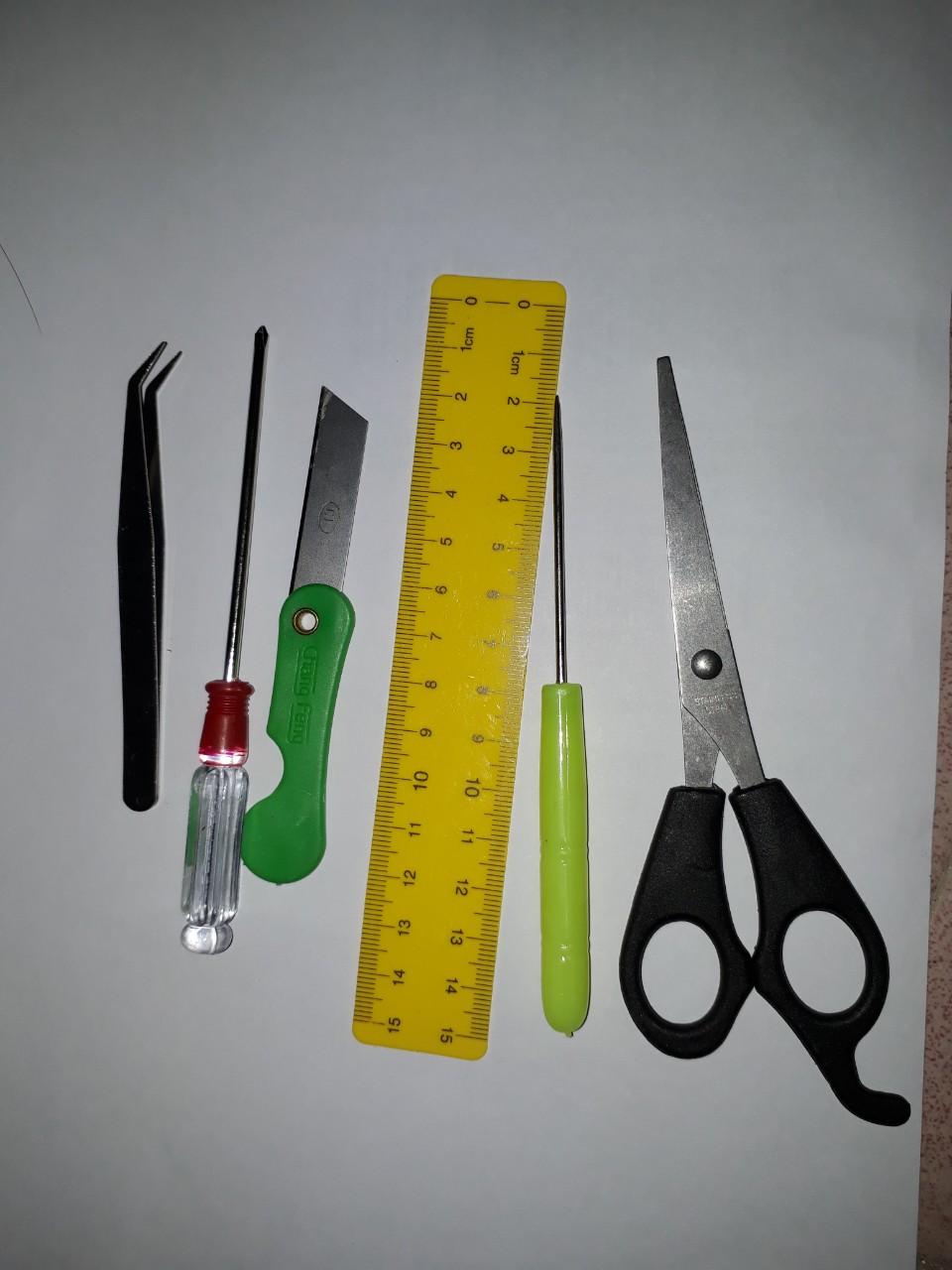 Bộ dụng cụ làm mô hình nhà gỗ DIY