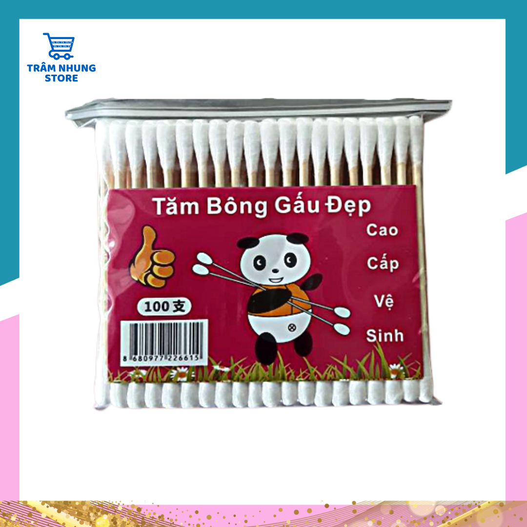 Bông tai cán gỗ cao cấp