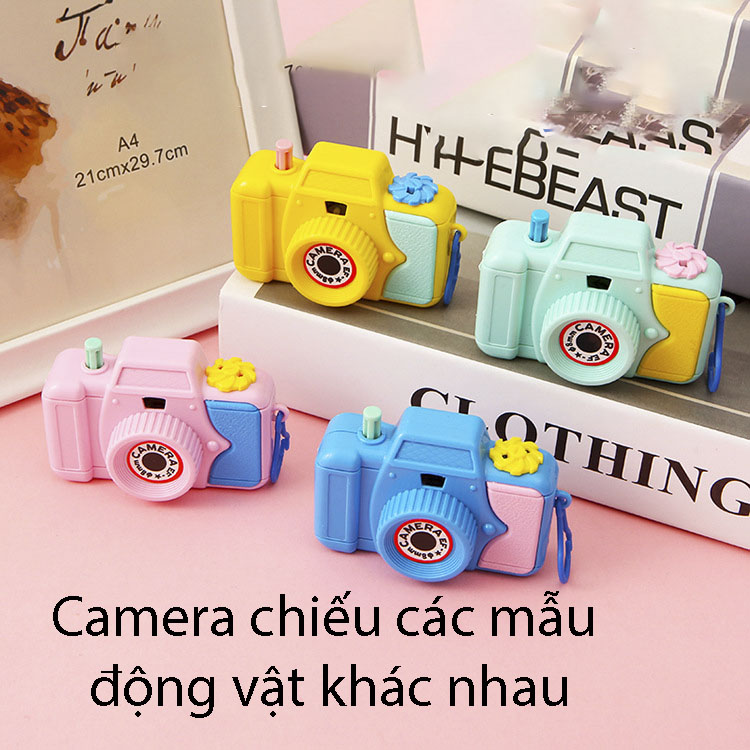 Máy ảnh đồ chơi chiếu hình động vật cho bé – Camera mini mới nhất 2025