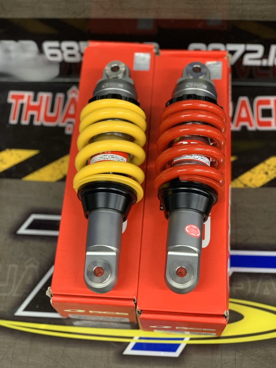 Phuộc sau sport hiệu RCB - xipo - rgv120 - satria