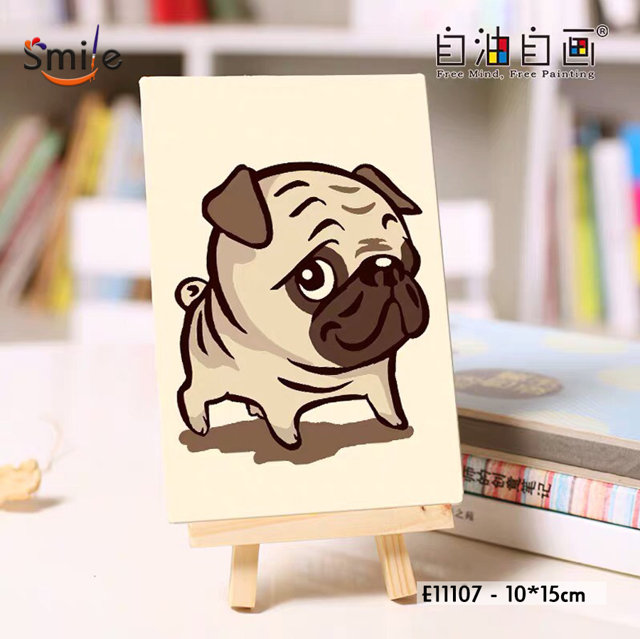 Bé vẽ tranh tô màu con chó vui nhộn 12 | Tranh, Chủ đề, Chó vui nhộn