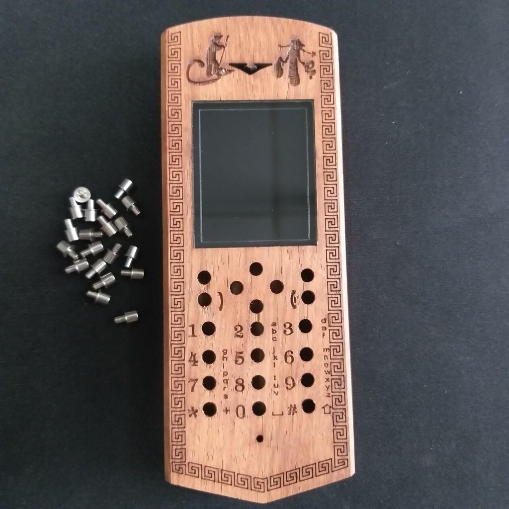 Vỏ gỗ cho điện thoại nokia n100 n101