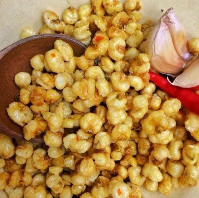 Bắp ( ngô ) sấy giòn tỏi ớt - hũ 400g