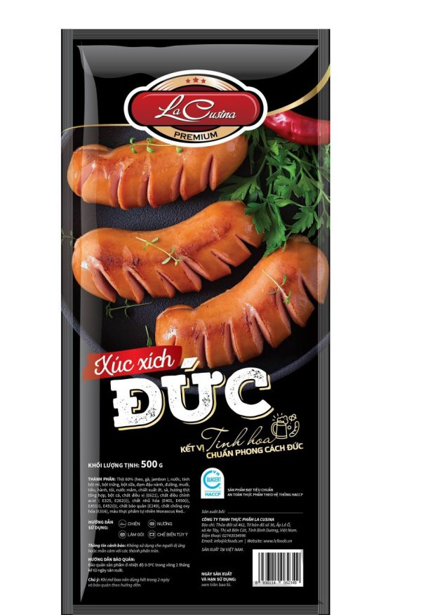 Xúc Xích Đức La Cusina 500g