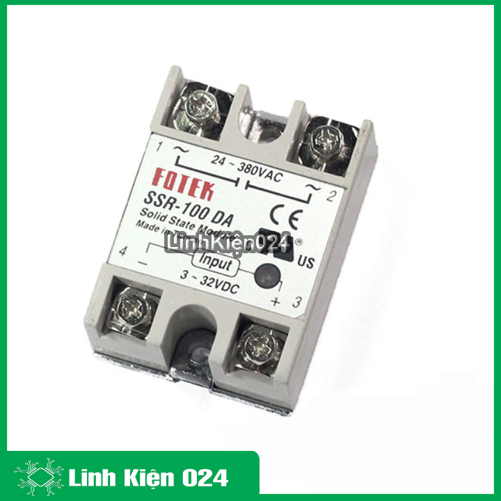 Relay Bán Dẫn Fotek SSR-100 DA