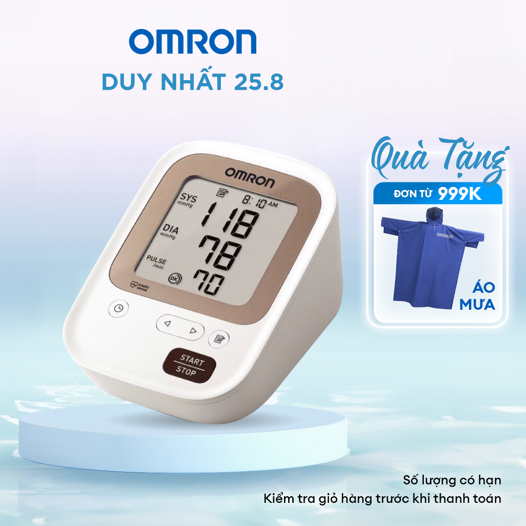 Máy Đo Huyết Áp OMRON JPN750 - Công Nghệ IntelliSense - Sản Xuất Tại Nhật Bản