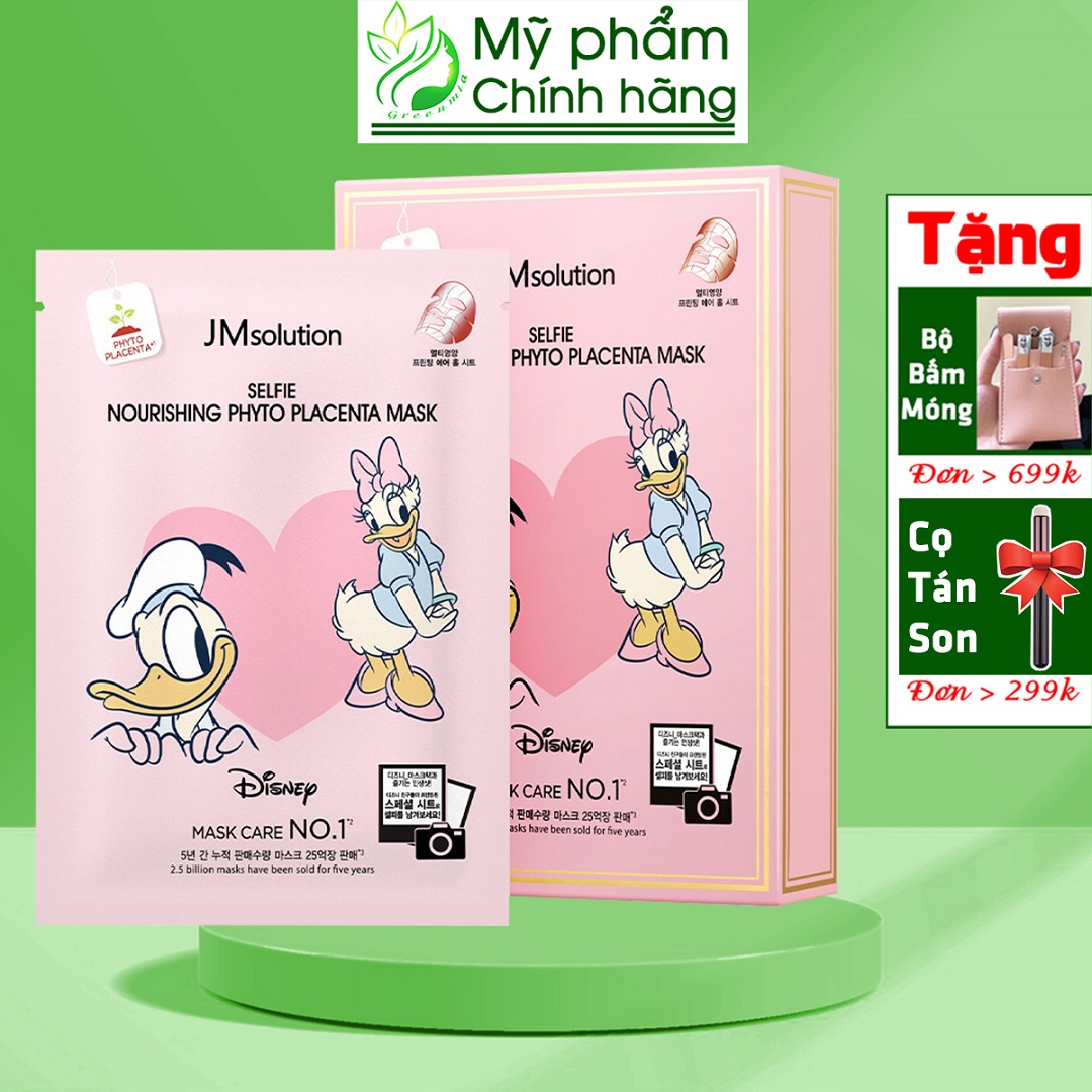 Mặt Nạ JM Solution Selfie Nourishing Phyto Placenta Mask Giúp Săn Chắc Da 30ml