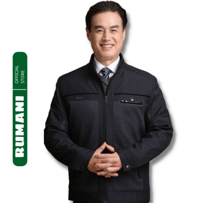 Áo phao nam trung tuổi, áo phao nam trung niên đại hàn RUMANI