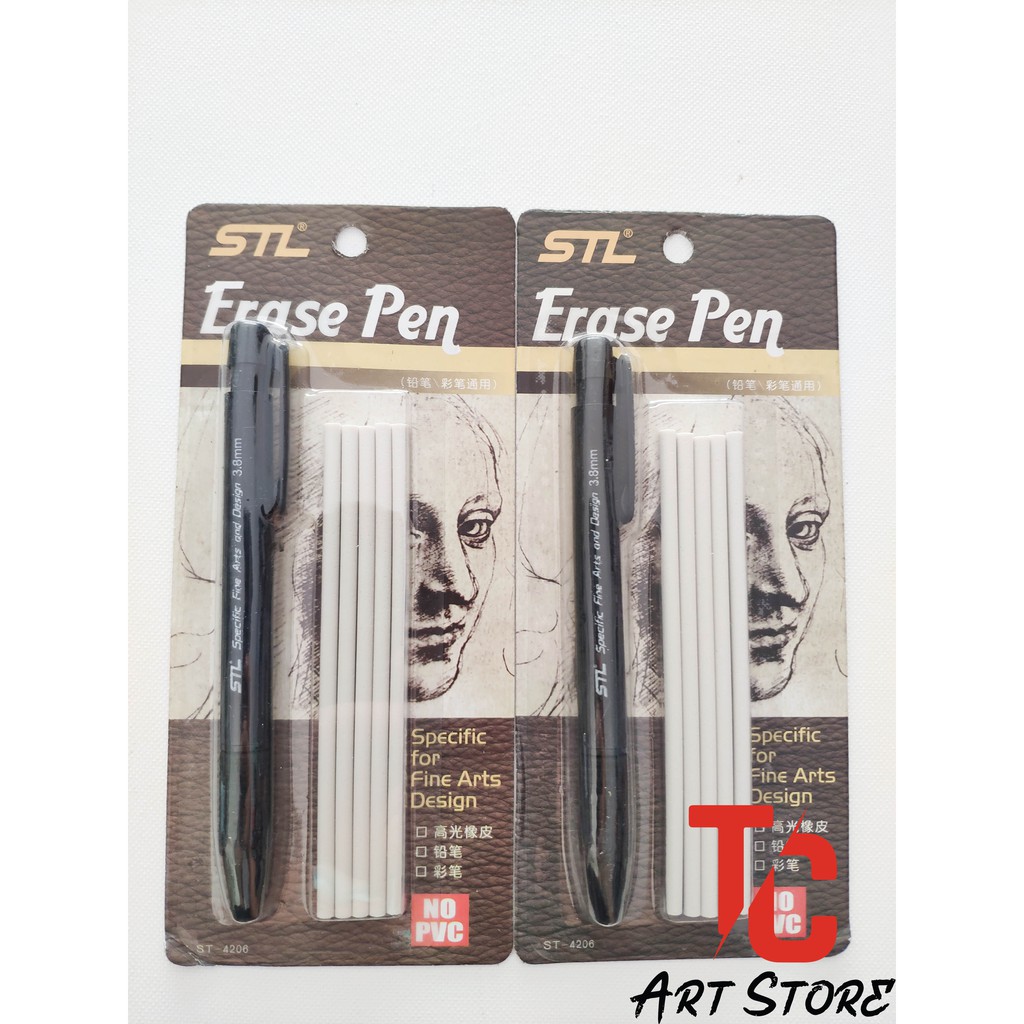 Bút tẩy chì eraser pen-tẩy chì dạng bút stl erase pen st-4206