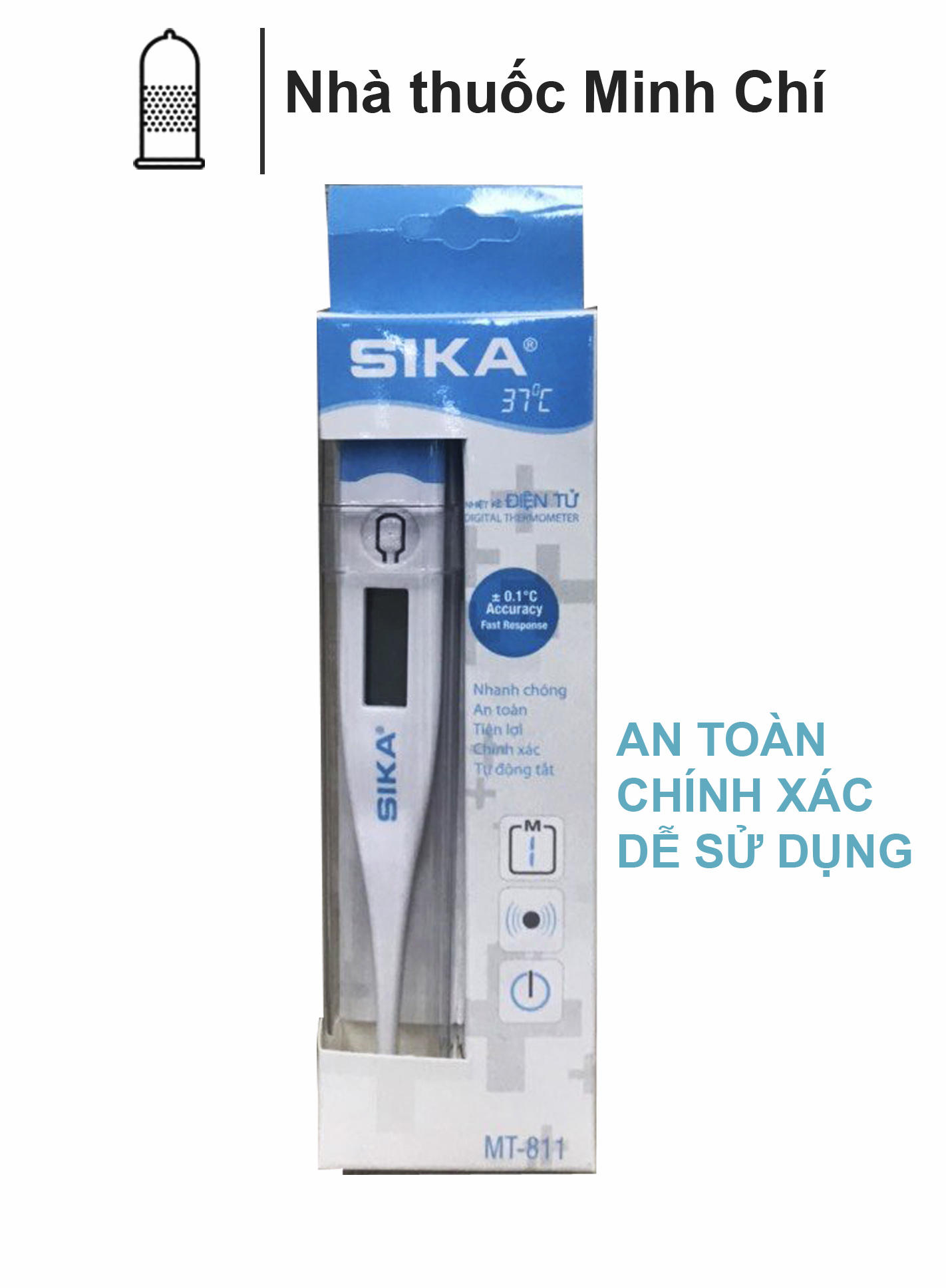 Nhiệt kế điện tử sika mt-811