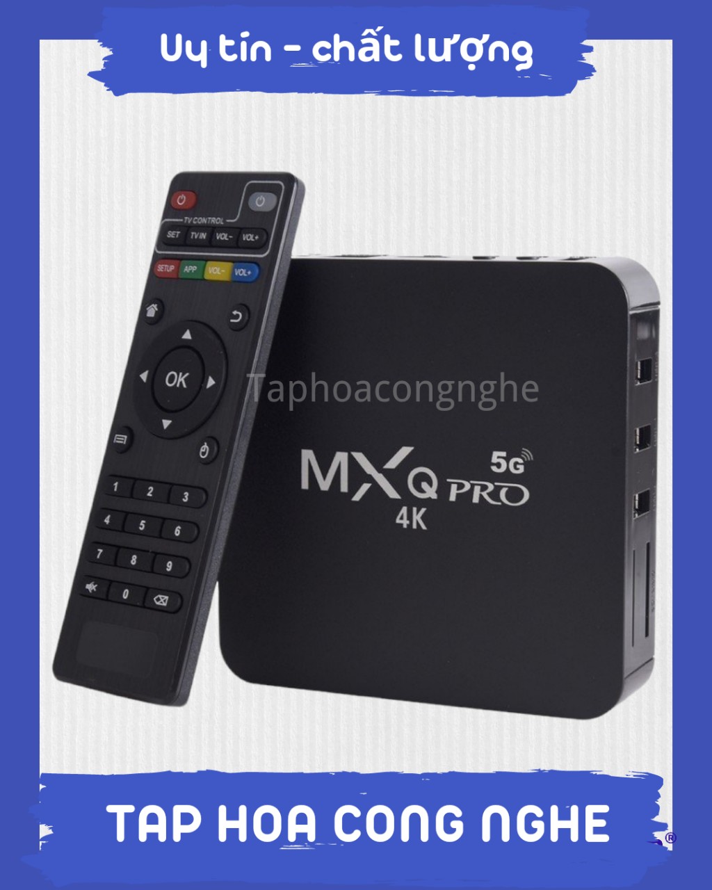 Tv box mxq pro 4k 5g wifi android 10.1 4g+64gb