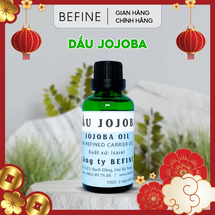  Dầu dưỡng jojoba Befine 50ml, 100ml - chất vàng lỏng dầu dưỡng ẩm kiềm dầu