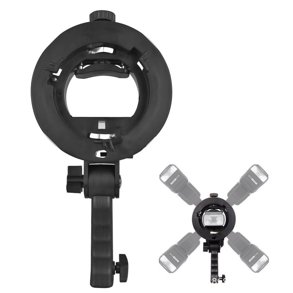 Giá đỡ đa năng cho đèn flash rời đèn godox Speedlite S-Type Bracket Bowens Mount cực bền chắc khi sử dụng