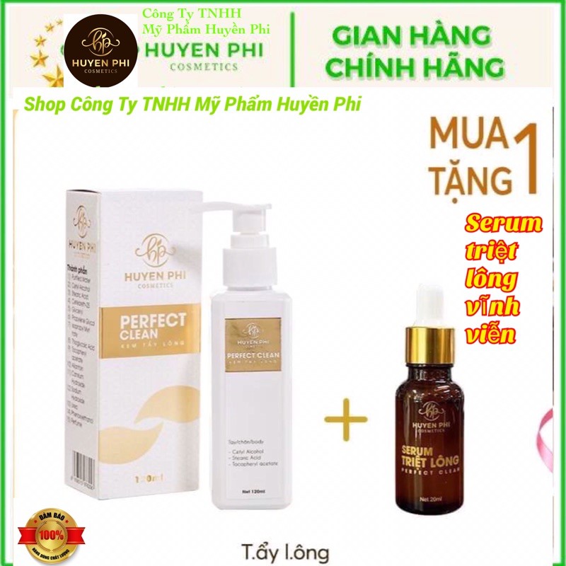 Kem Tẩy Lông Huyền Phi TẶNG serum triệt lông Vĩnh Viễn Triệt Lông chân lông tay lông bikini ria mép an toàn tiện lợi