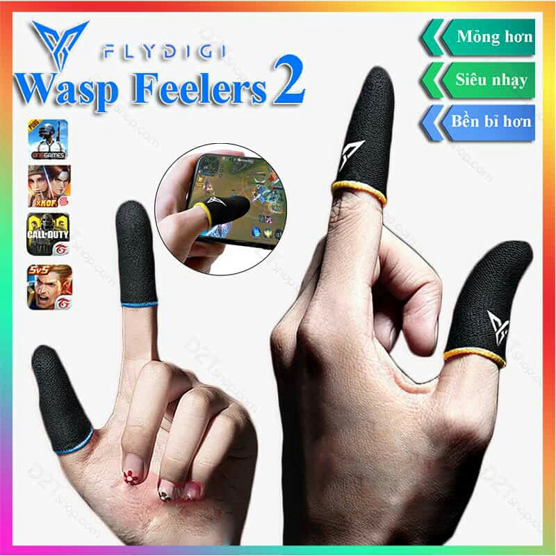 Găng tay chơi game mobile, PUBG, Liên quân, chống mồ hôi, chống trượt, cực nhạy