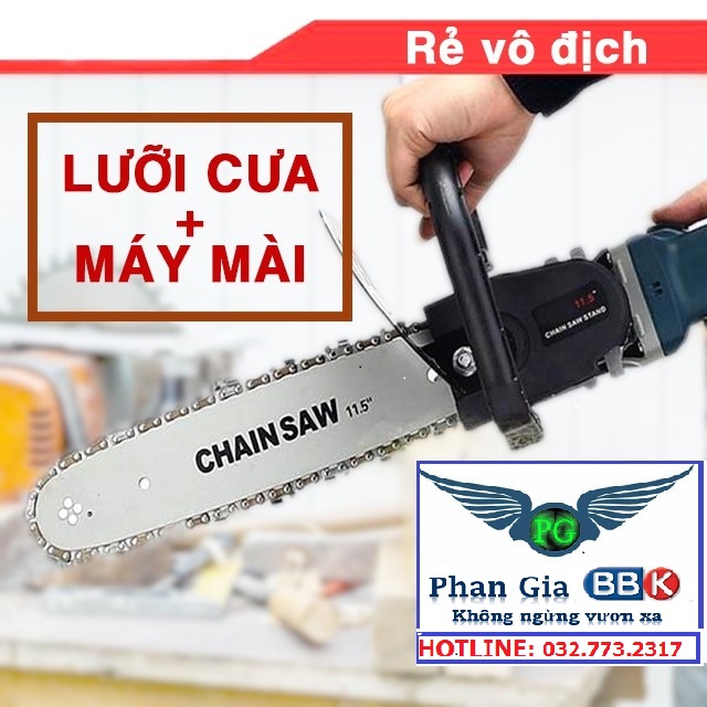 Lưỡi cưa xích gắn máy mài cầm tay