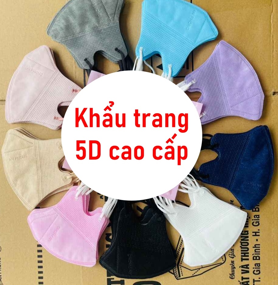 Khẩu trang 5d cao cấp