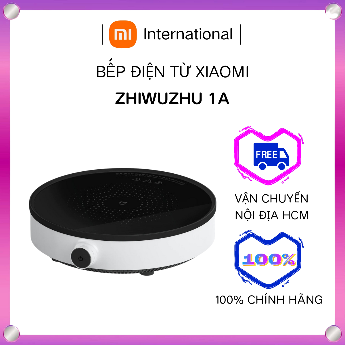 Mijia DCL002CM bếp điện từ youth version/ Zhiwuzhu ZCL010-1A Bếp điện từ thông minh - Xiaomi International
